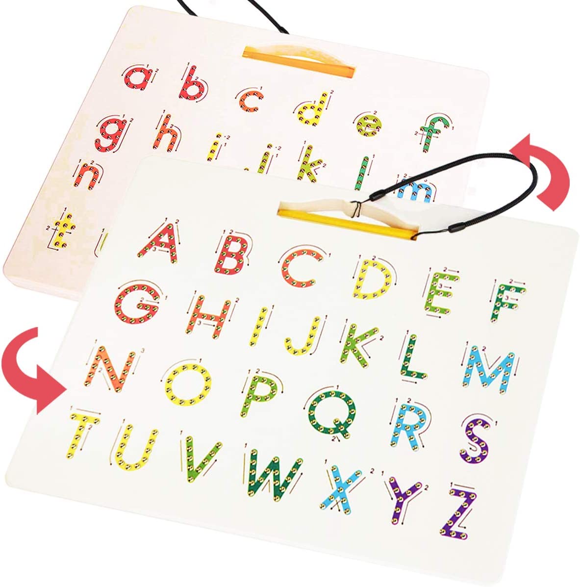 Magnetic Alphabet Tracing Board | CozyBomB™