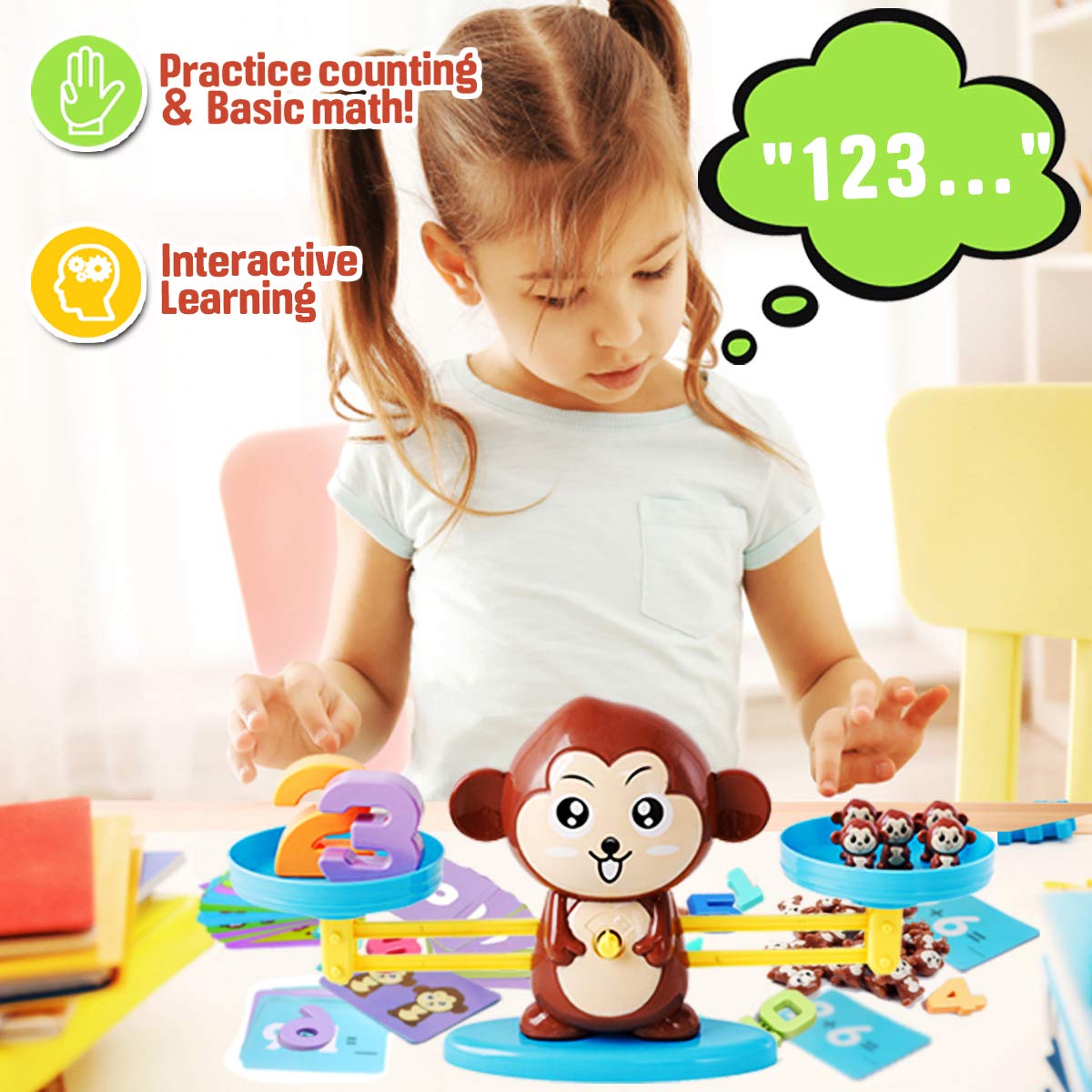 Monkey Balance Math Games | CozyBomB™