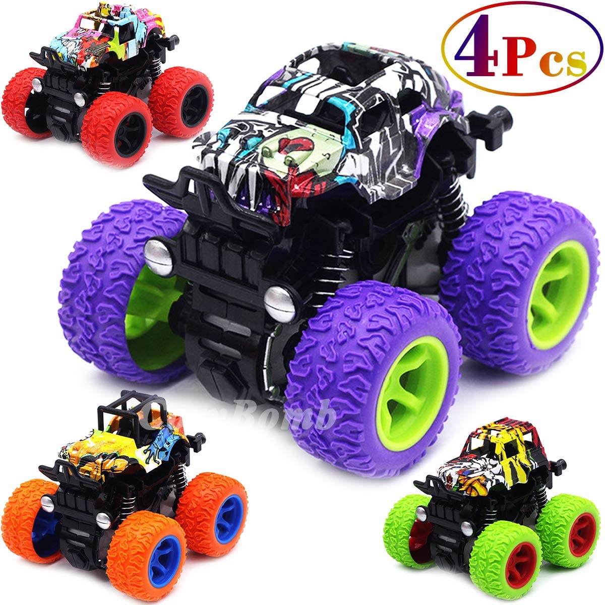 Friction Powered Monster Trucks | CozyBomB™