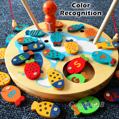 Wooden Magnetic Fishing Game | CozyBomB™